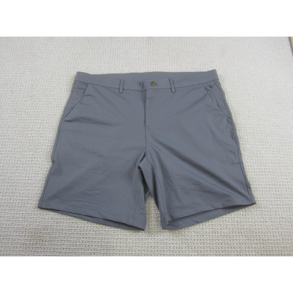 Barbell Shorts Mens 40 Gray Stretch Golf Chino Performance Lightweight Athletic‎